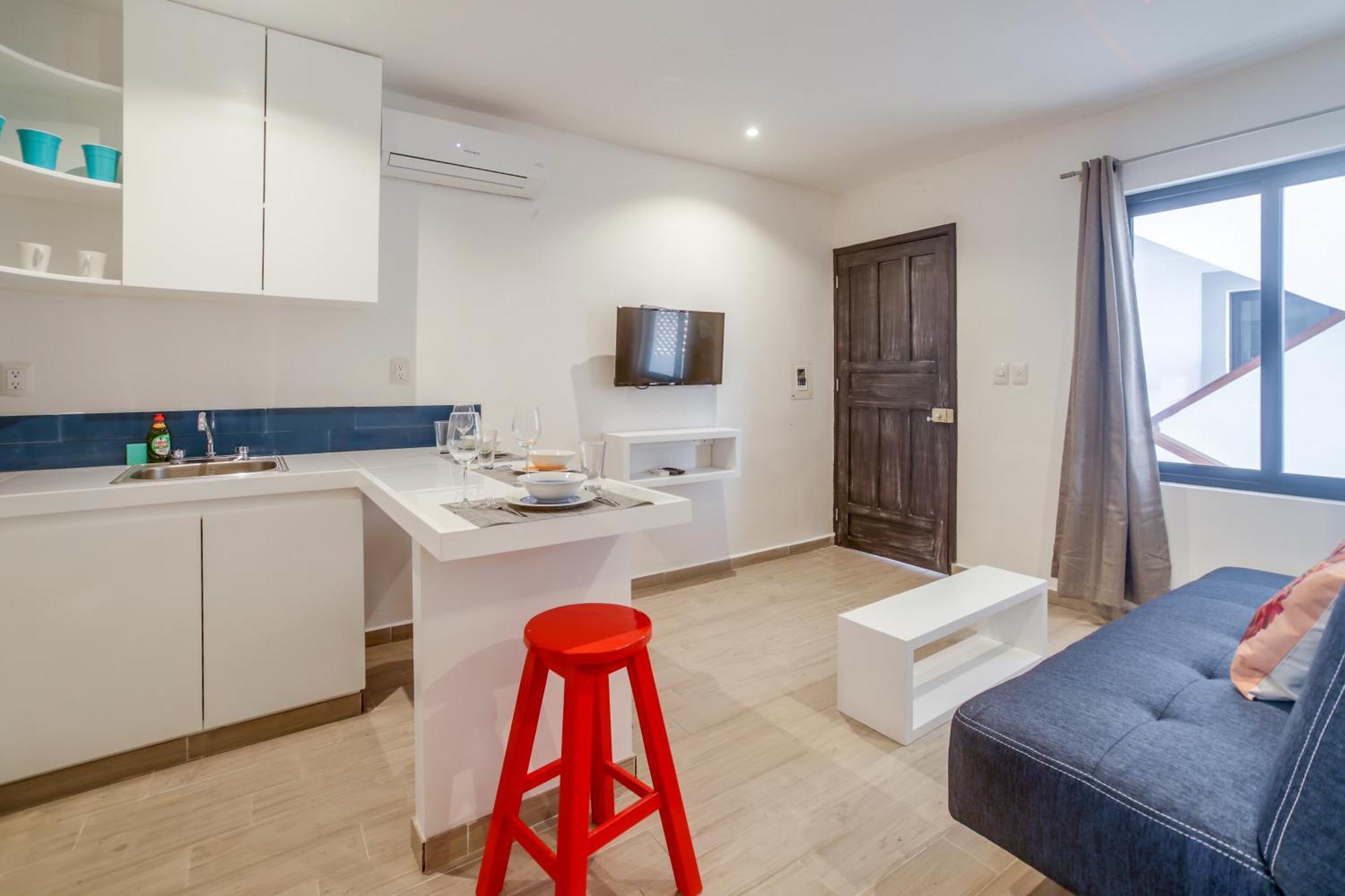 פלאייה דל כרמן Valentina Suites By Las Flores Vacation Rentals מראה חיצוני תמונה