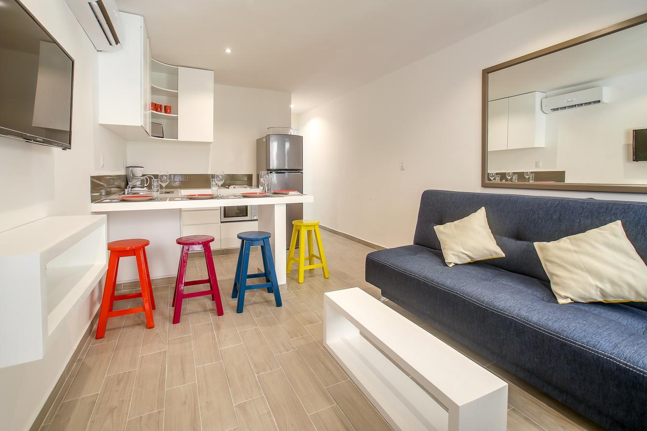 פלאייה דל כרמן Valentina Suites By Las Flores Vacation Rentals מראה חיצוני תמונה